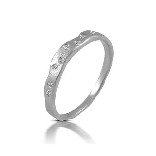 טבעת אירוסין חוט השני - RMW0590