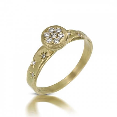 טבעת אירוסין שלג - RDY0622