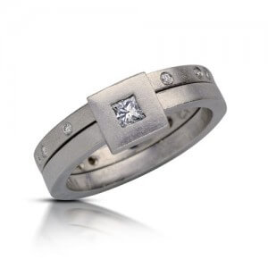 טבעת פריחה לבנה - RDW0331